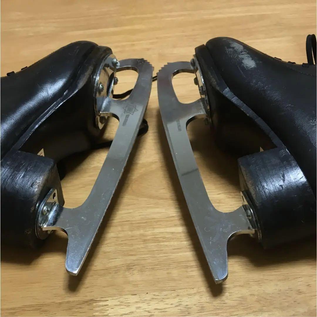 スケート靴 中古 (黒 )19.5cm