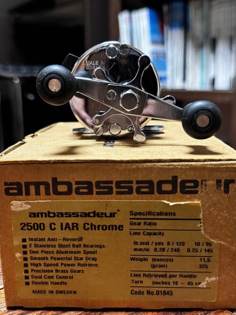 ま*さ様 ABU ambassadeur 2500c IAR chrome