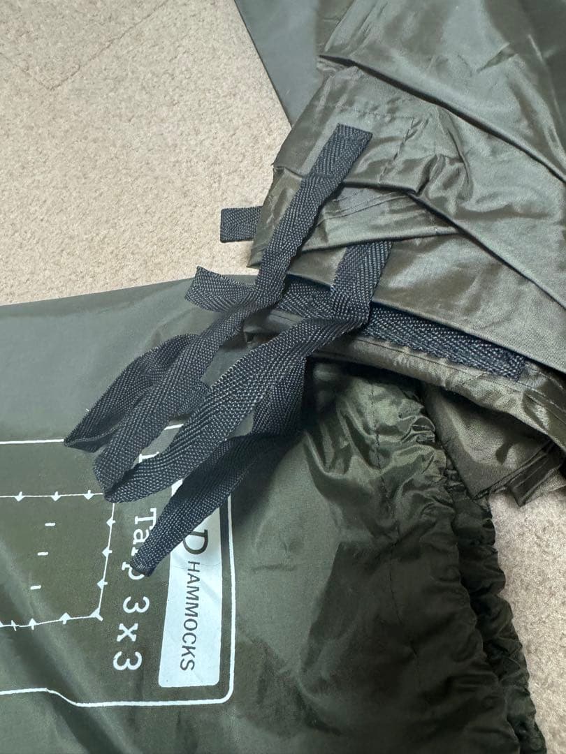 DD Tarp タープ 3x 3コヨーテブラウン