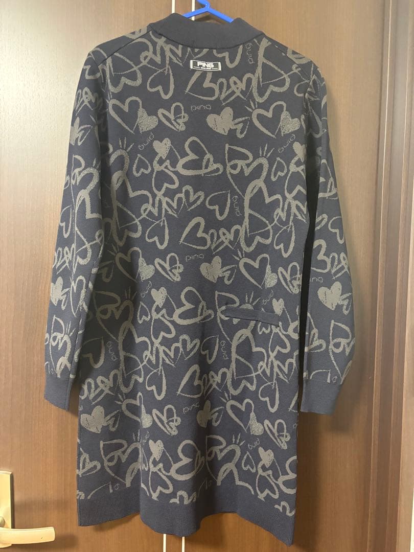 【新品】PING ピン ゴルフ レディース ゴルフウェア　ニット ワンピース　M