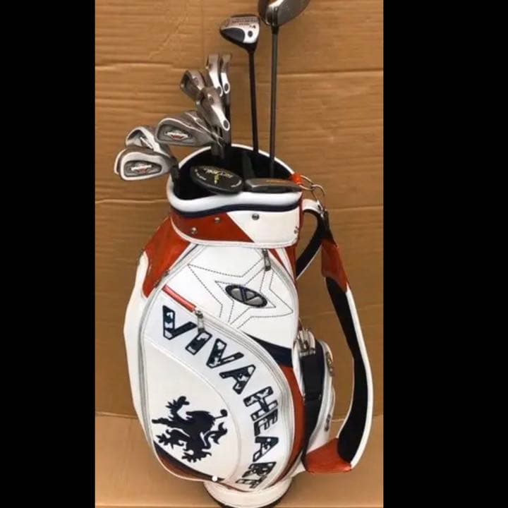 ★【男性用】キャロウェイのセットにビバハートのキャディバッグ