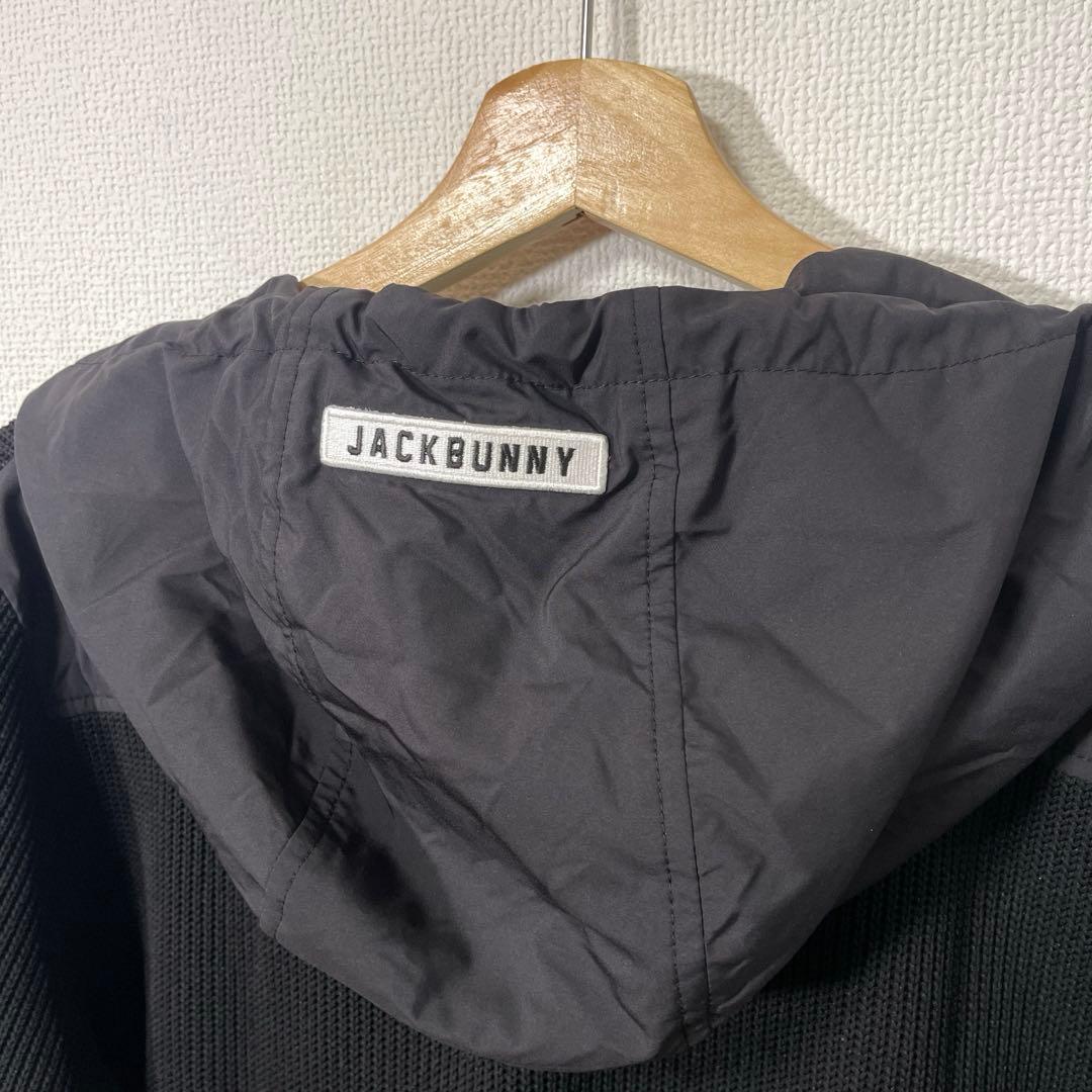 Jack Bunny!! ジャックバニー ニットハーフジップパーカー 6 糸跳有