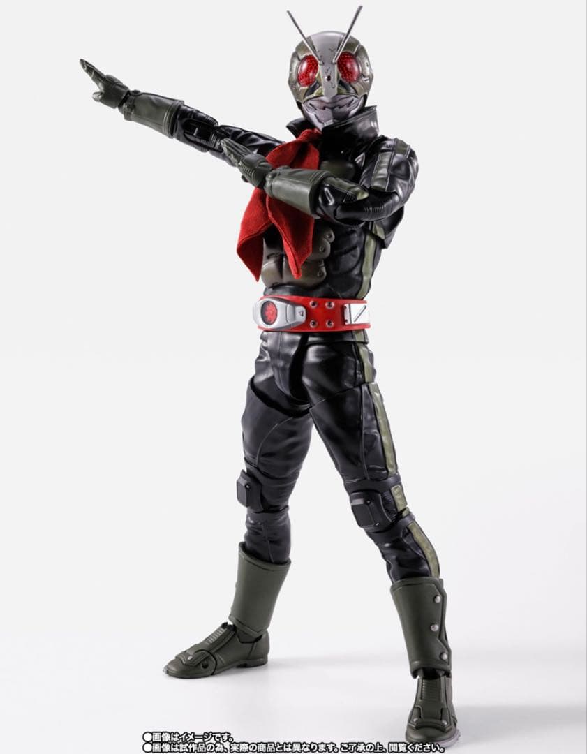 S.H.Figuarts真骨彫製法 仮面ライダー2号 一文字隼人 サイクロン2号
