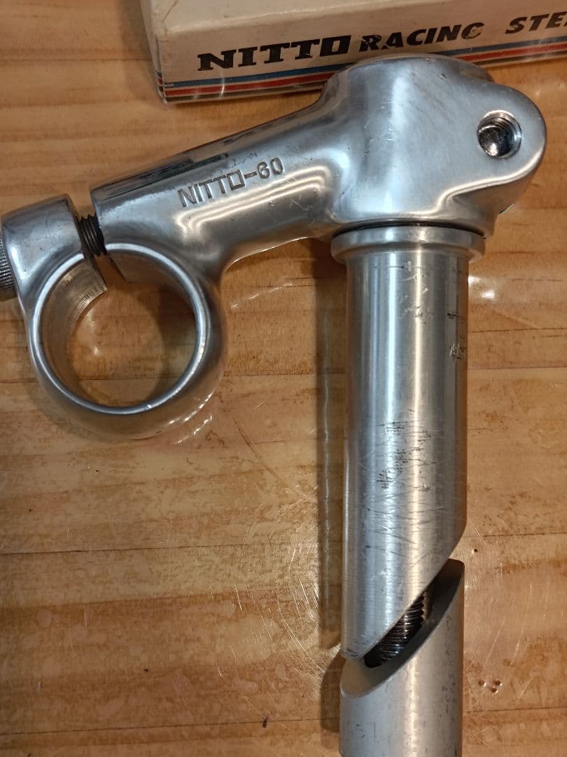 NITTO 天返しステム 60mm アルミ ピスト