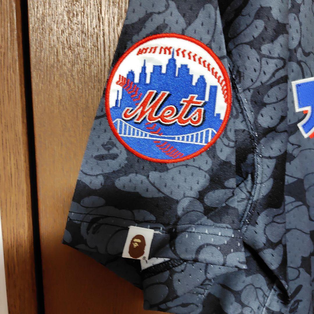 アベイシングエイプ✕Mets カモフラージュベースボール