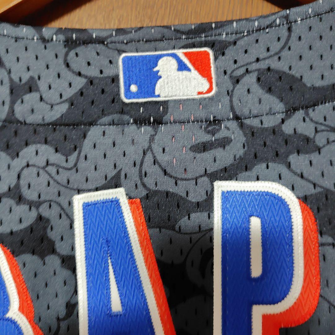 アベイシングエイプ✕Mets カモフラージュベースボール