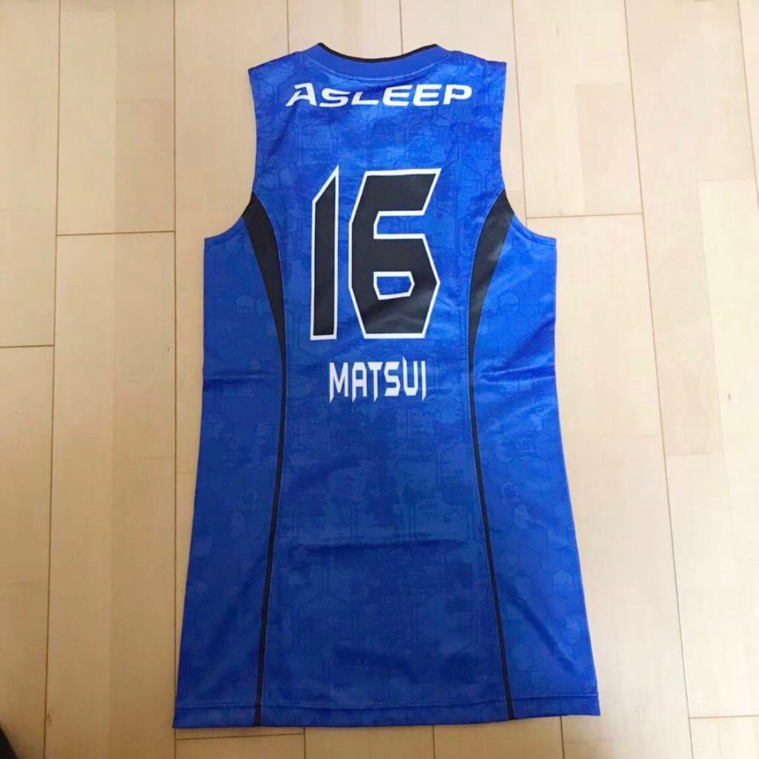 新品 Bリーグ シーホース三河 松井啓十郎 オーセンティックユニフォーム