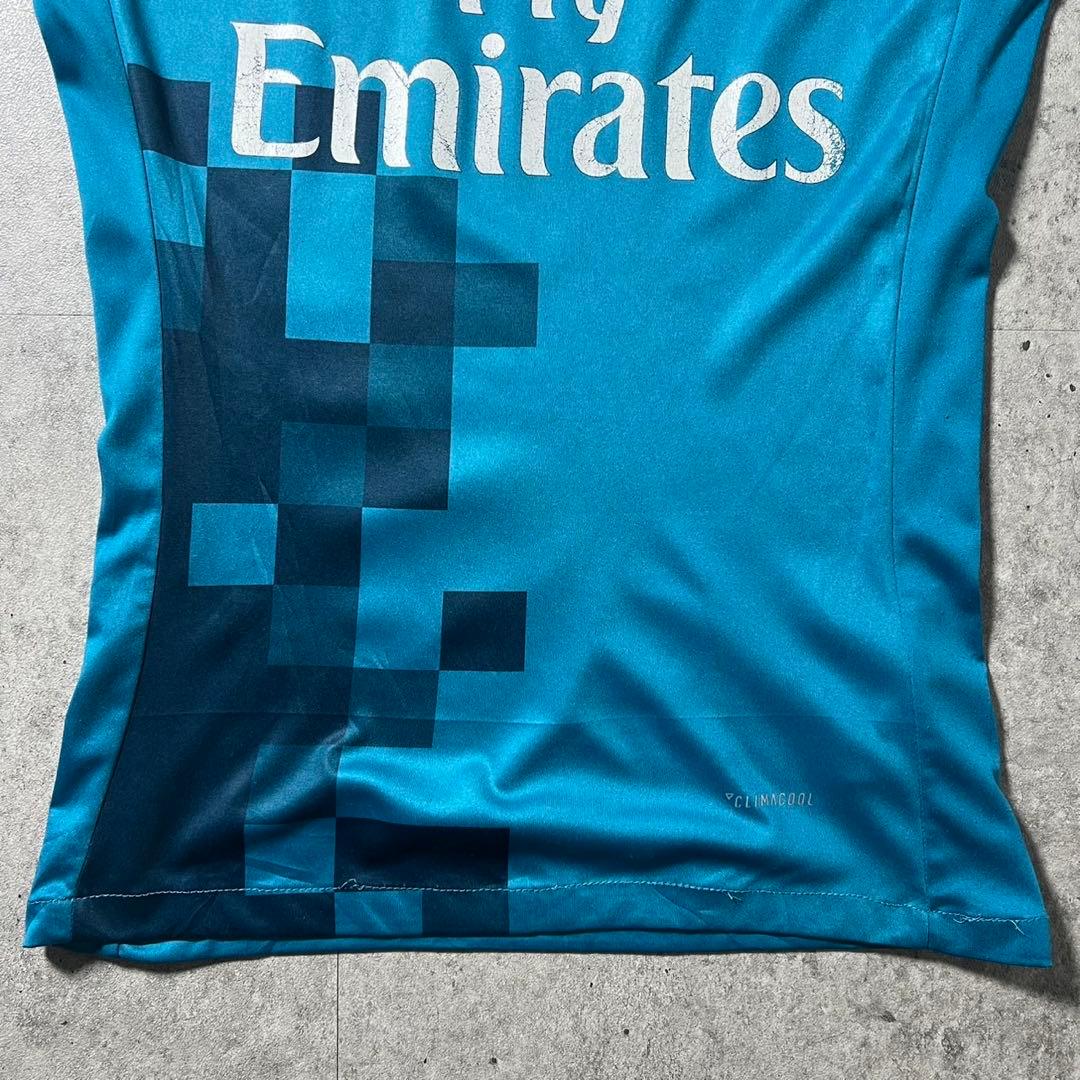 adidas レアルマドリード サッカーシャツ L CLIMACOOL 青