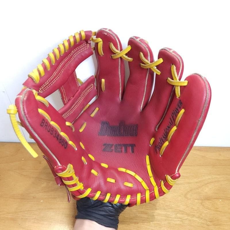 ZETT ゼット デュアルキャッチ 人気定番モデル 良品 内野用 軟式グローブ