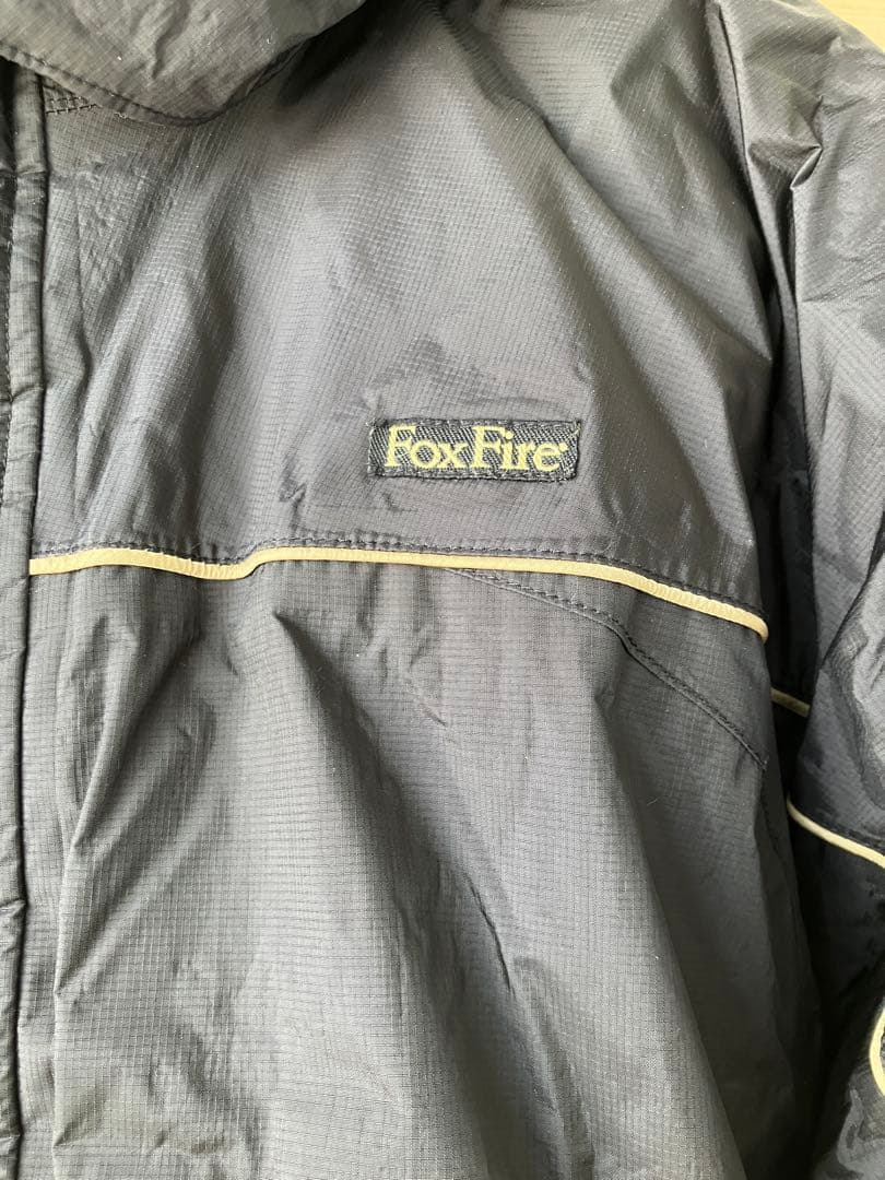 Fox Fire フィッシングスーツ ブラック 上下セット
