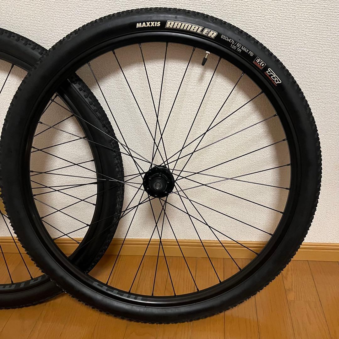 MAXXIS Ramble 650×47c × WTB ホイールセット
