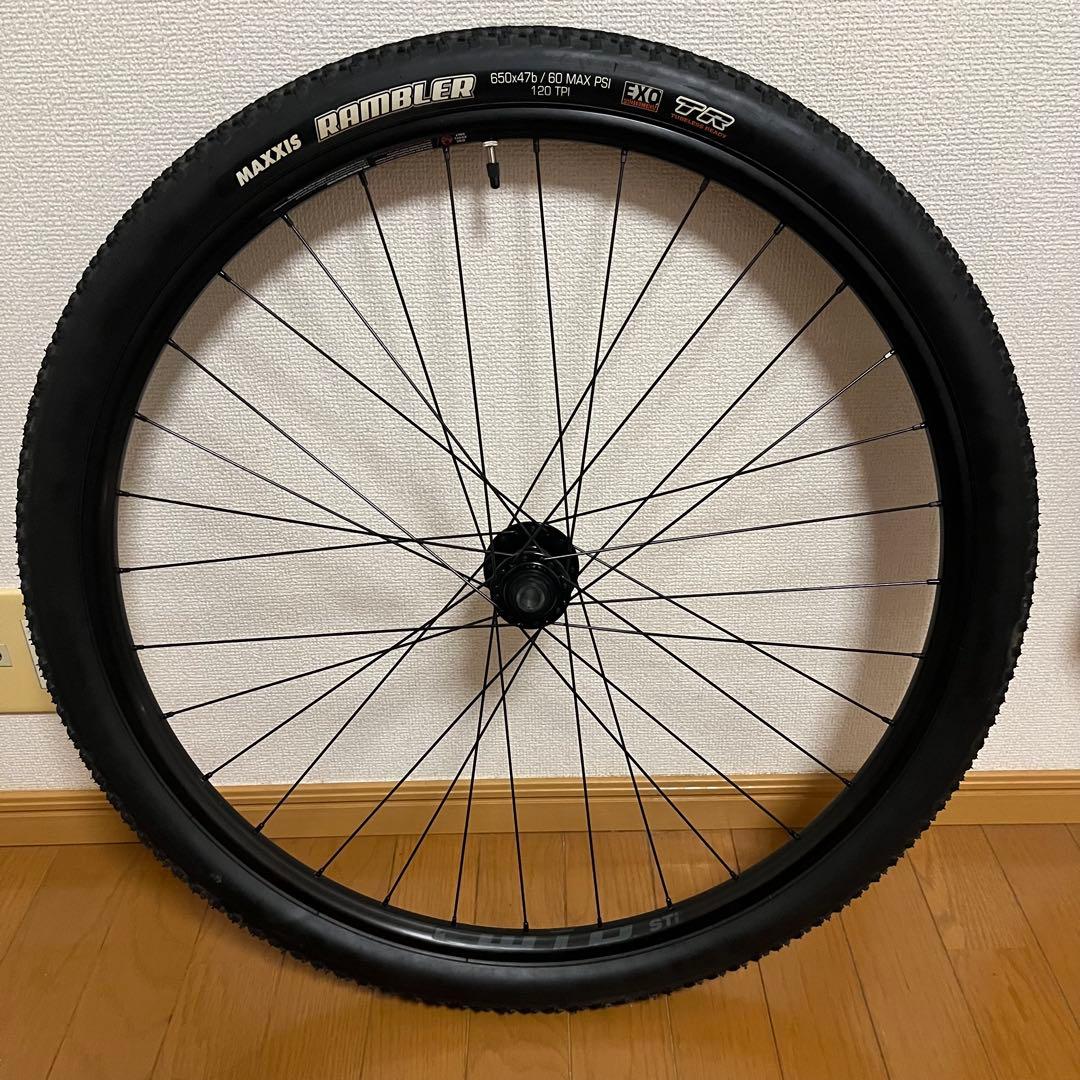MAXXIS Ramble 650×47c × WTB ホイールセット