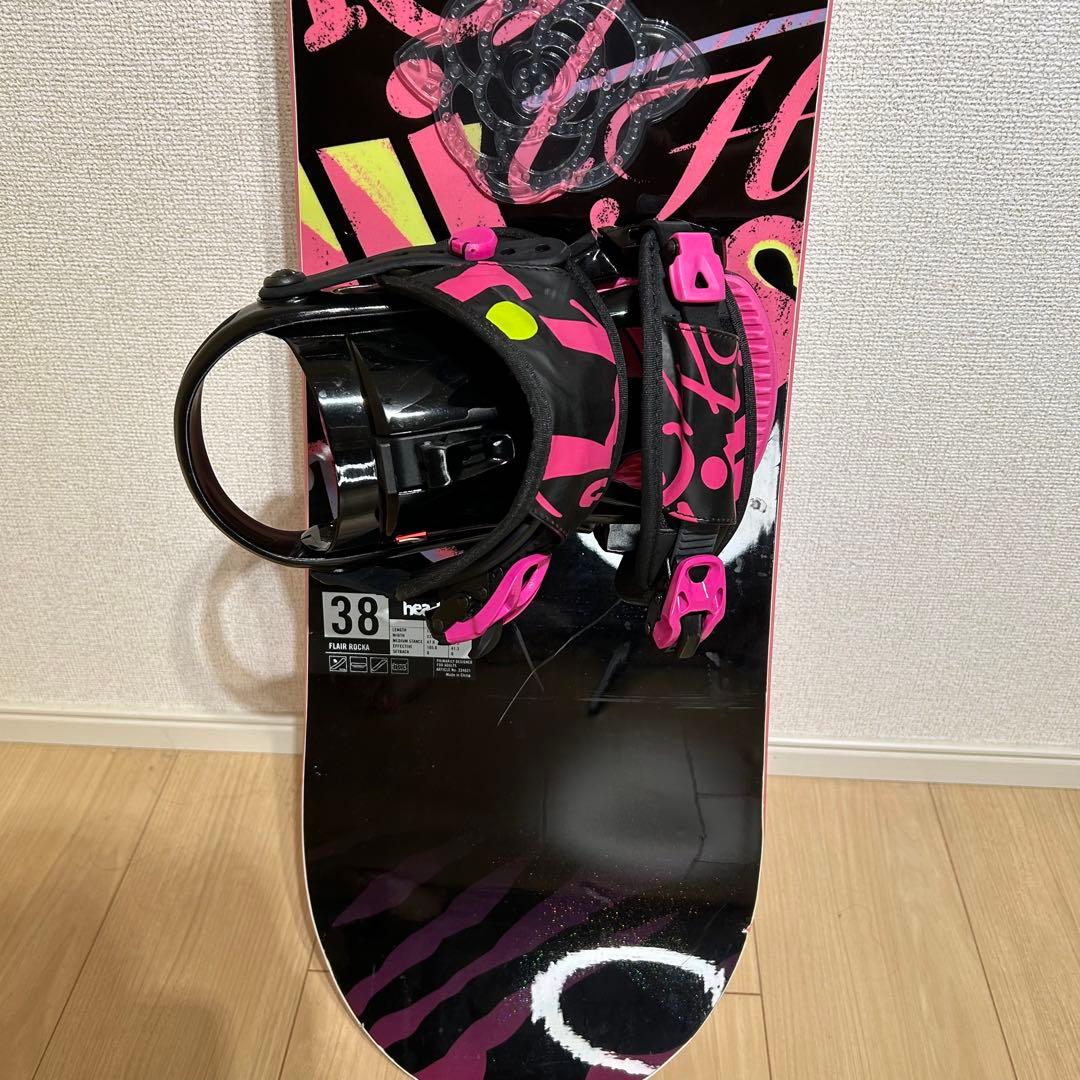 ヘッド FLAIR ロッカー 138cm ビンディング L 極美品　初中級者