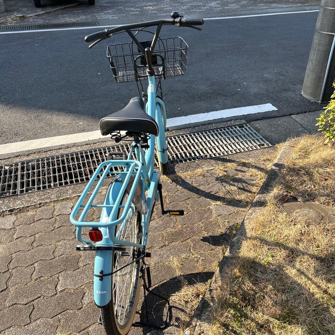[あさひ]カーグバケット BAA-L 24変速なし オートライト シティサイクル
