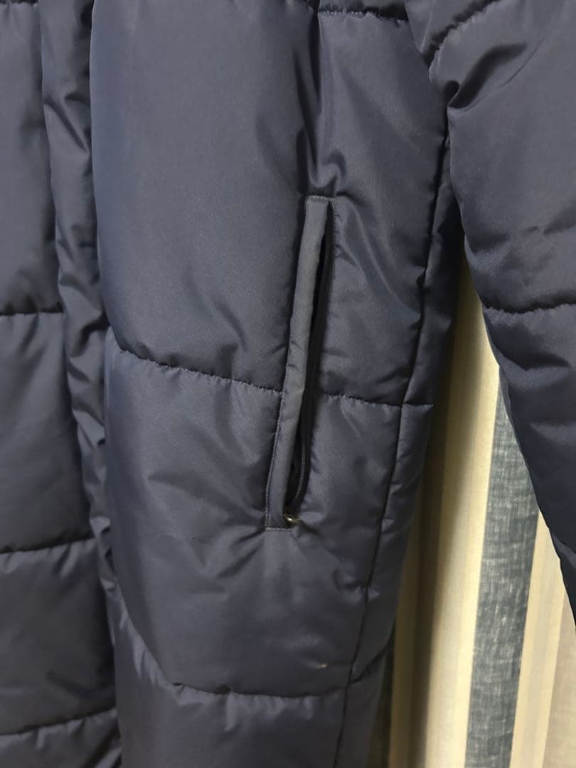 UNDER ARMOUR UA BIG LOGO LONG COAT ネイビー