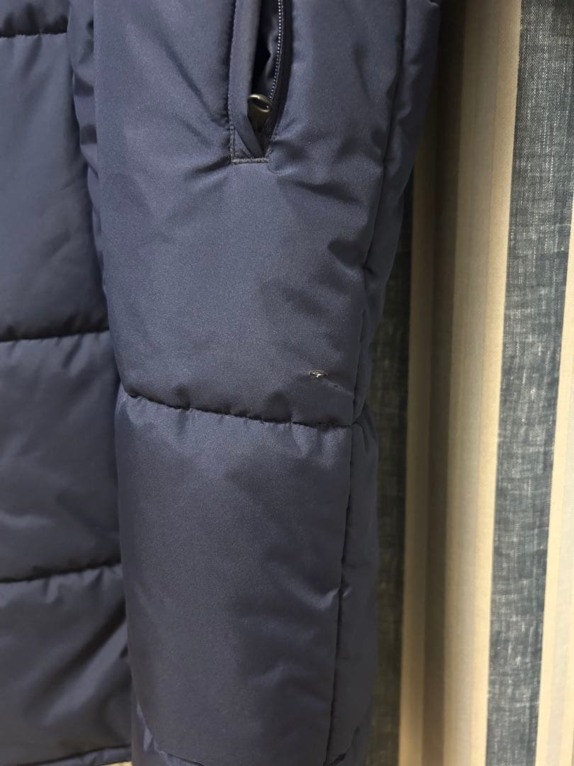 UNDER ARMOUR UA BIG LOGO LONG COAT ネイビー
