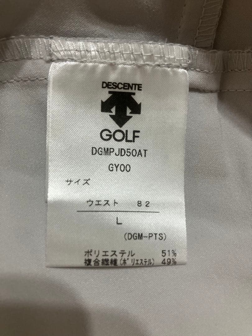【未使用】DECENTE GOLF ハーフパンツ Lサイズ