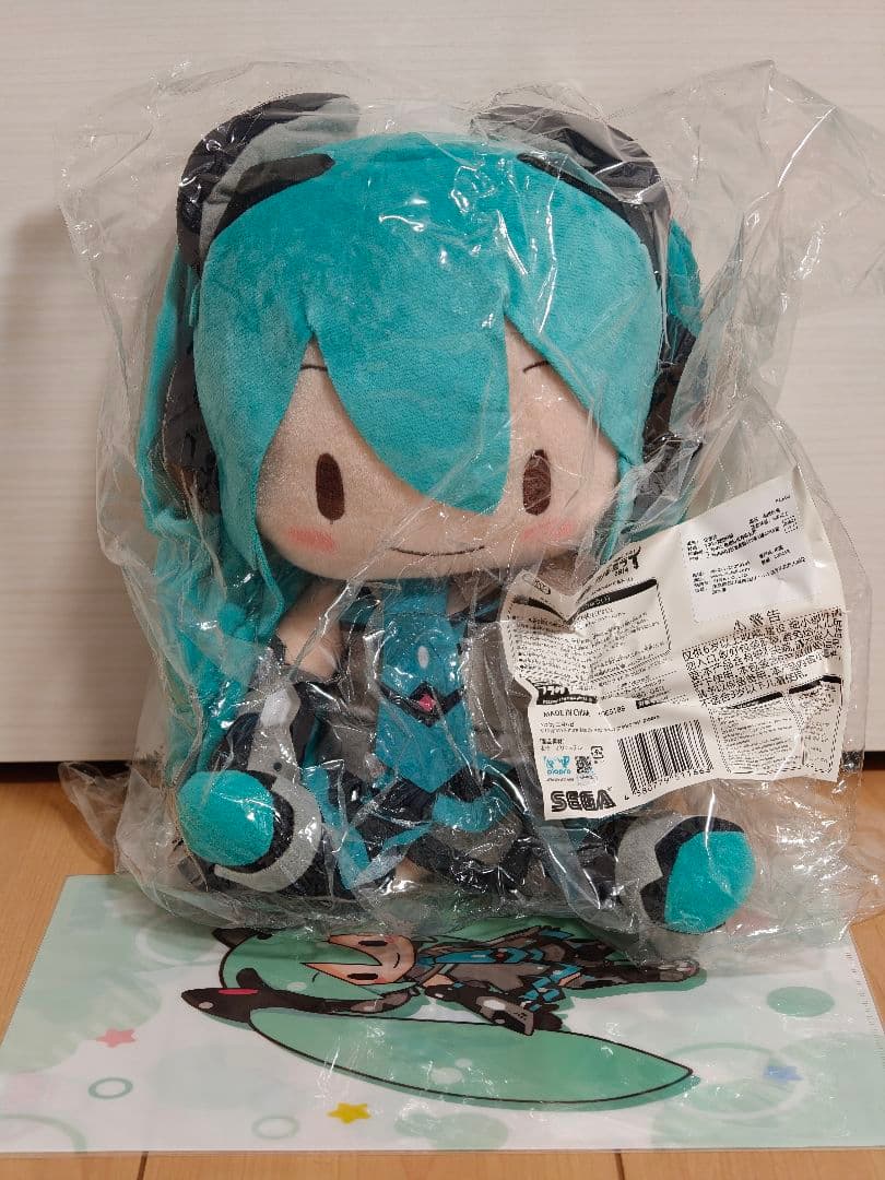 特典有 初音ミク　マジカルミライ2014　ふわぷち　 ふわふわぬいぐるみ
