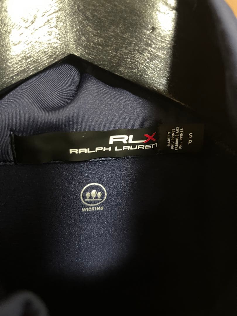 RLX ネイビー ハーフジップ　ゴルフウェア　 S (US規格)