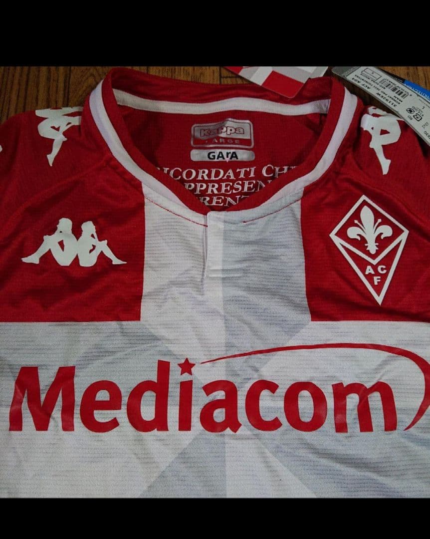 新品Kappa ACF Fiorentinaユニフォームフィオレンティーナ