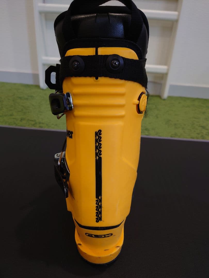 K2 evolver スキー用ブーツ フレックス70 イエロー　24.5cm