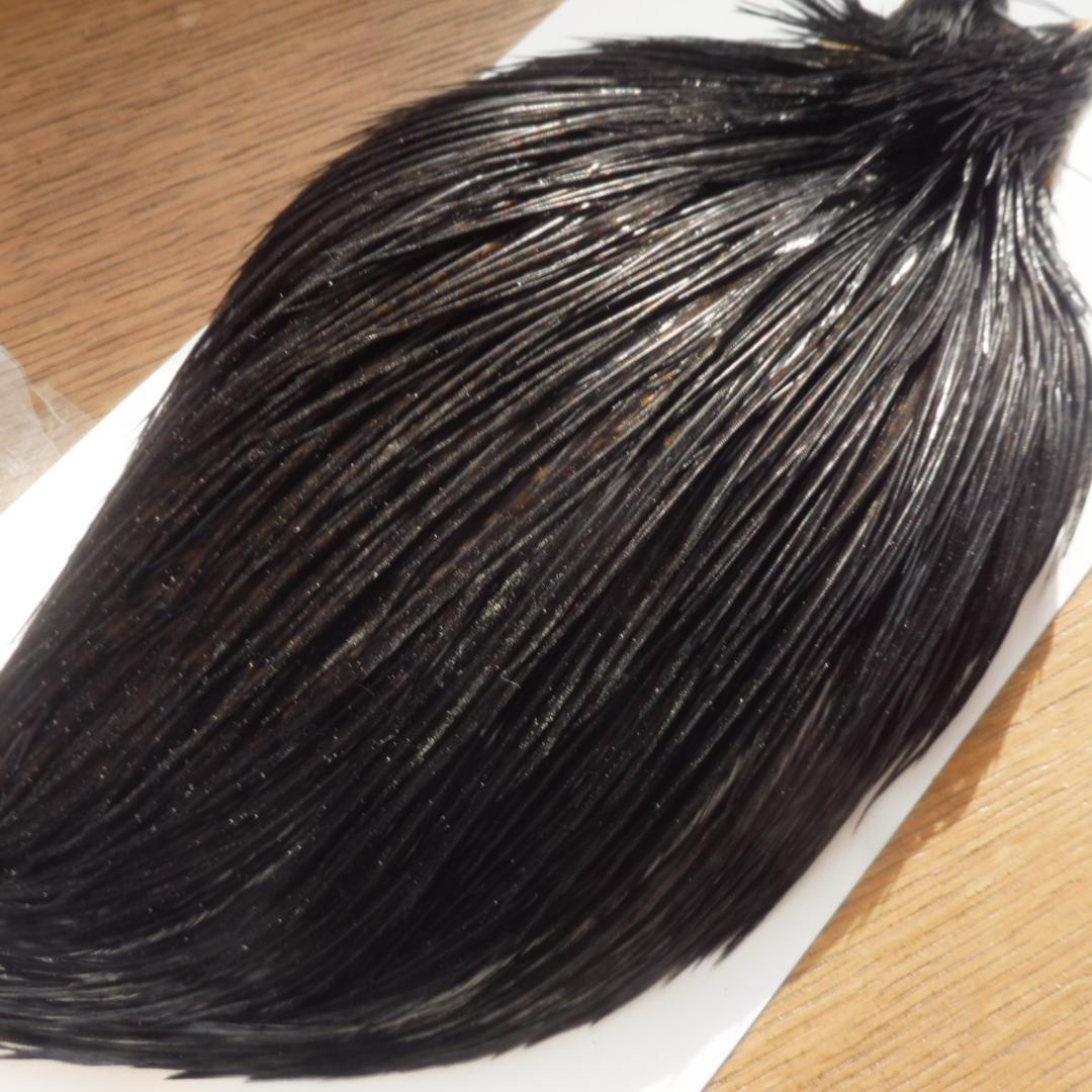 コックハックルケープ #1 BLACK