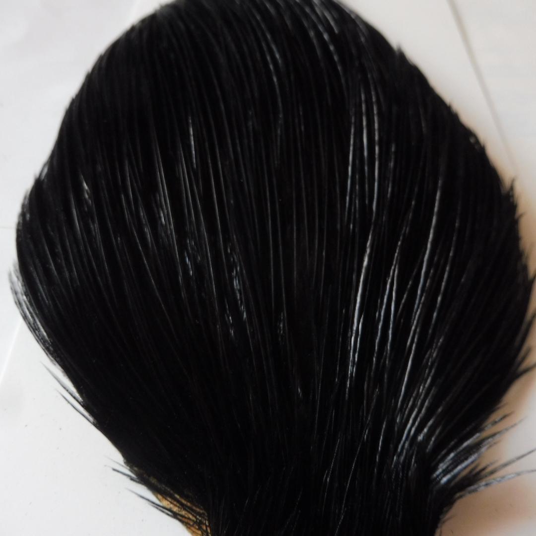コックハックルケープ #1 BLACK