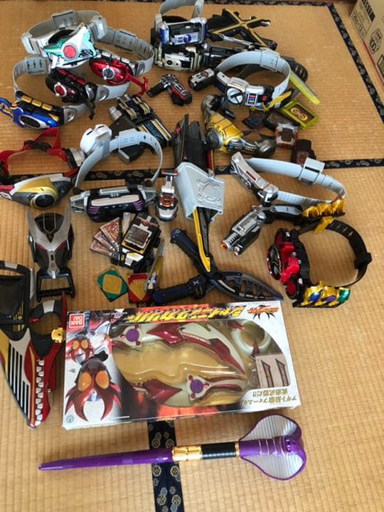 平成仮面ライダー変身ベルトまとめ売り　ダークライダー変身ベルトも