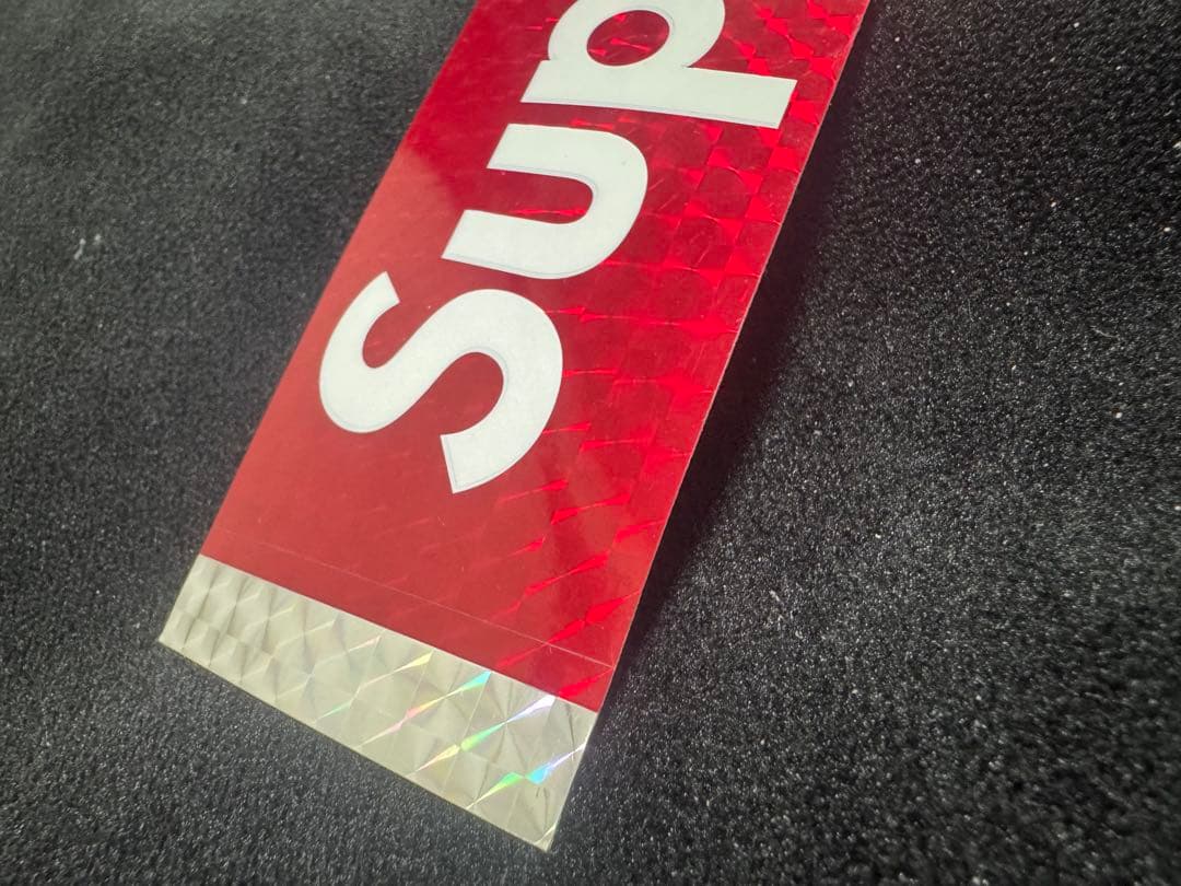 【希少】Supreme ホログラムステッカー