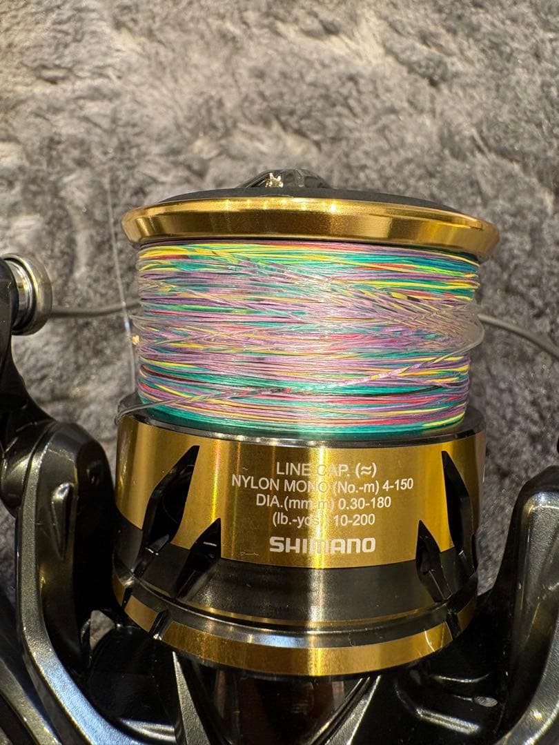 シマノ25 アルテグラ 4000XG ゴメクサスハンドル付き　美品