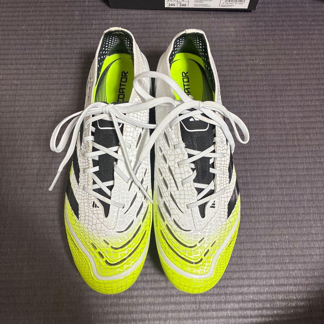 【美品】adidas プレデター ELITE HG/AG ジャパン 24.5cm