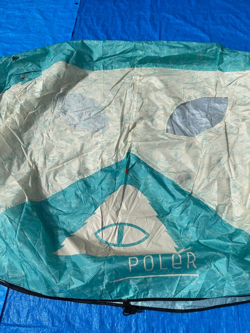 【試し張りのみ】POLER ドームテント　2MAN TENTS