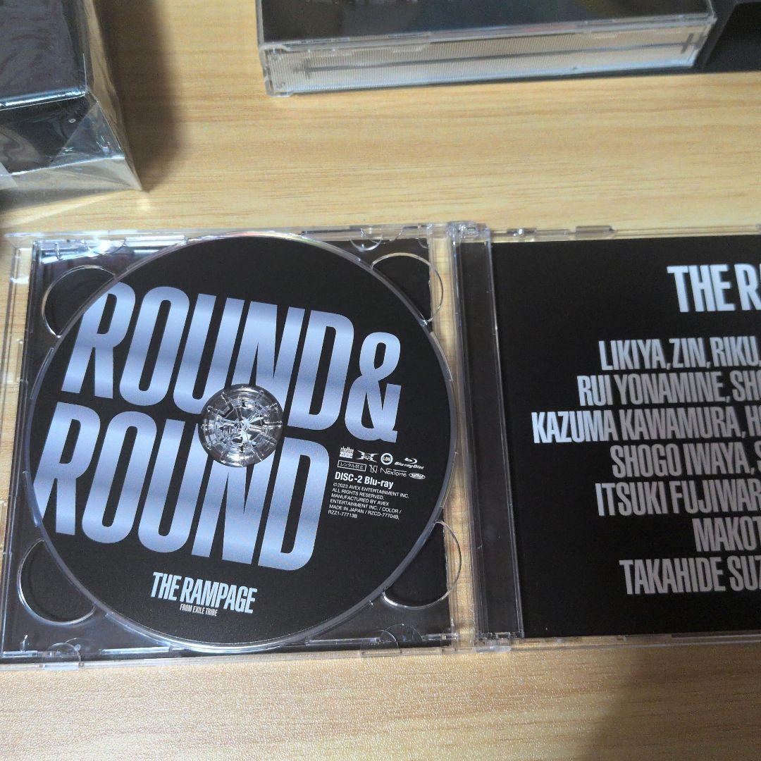 THE RAMPAGEROUND&ROUND CD+Blu-ray5thアルバム