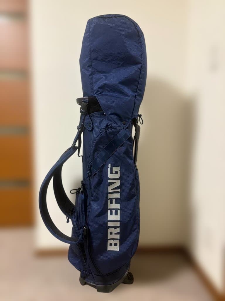 極美品 BRIEFING GOLF CR-7 ネイビー 豪華フルセット 7点＋α