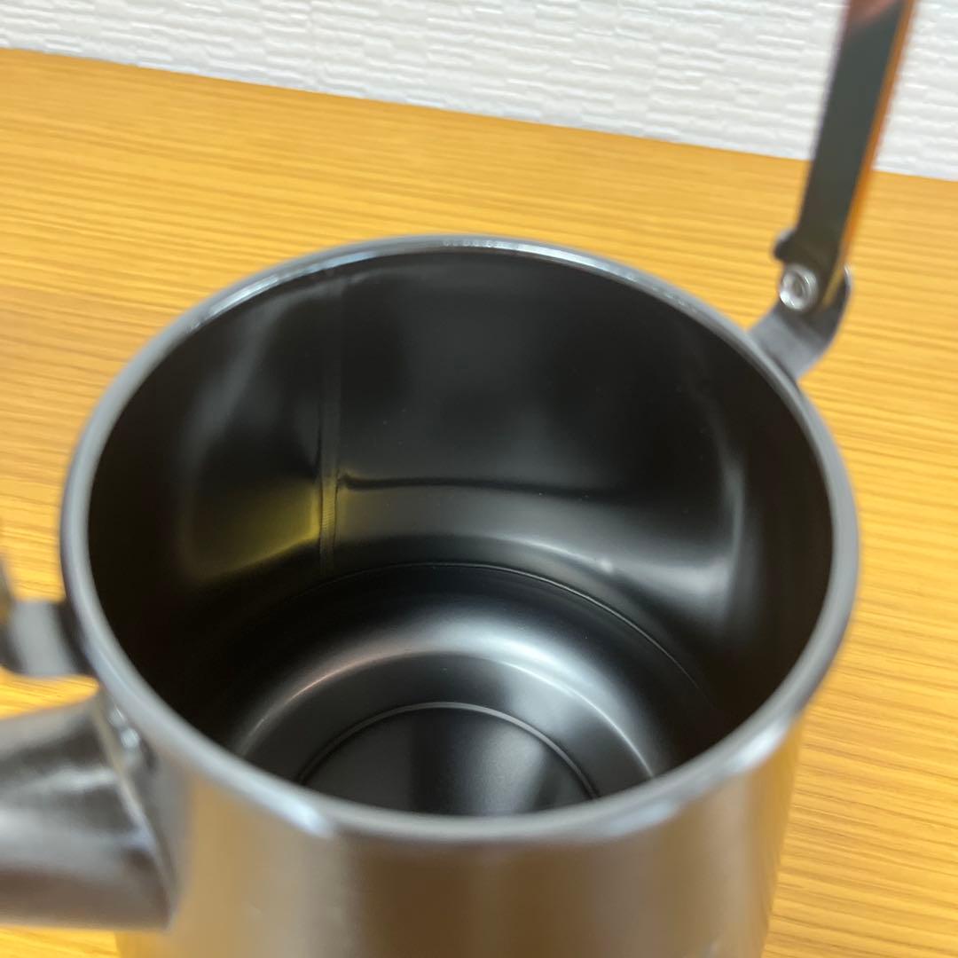 ファイヤーサイド　トリップケトル（サテンブラック）１リットル