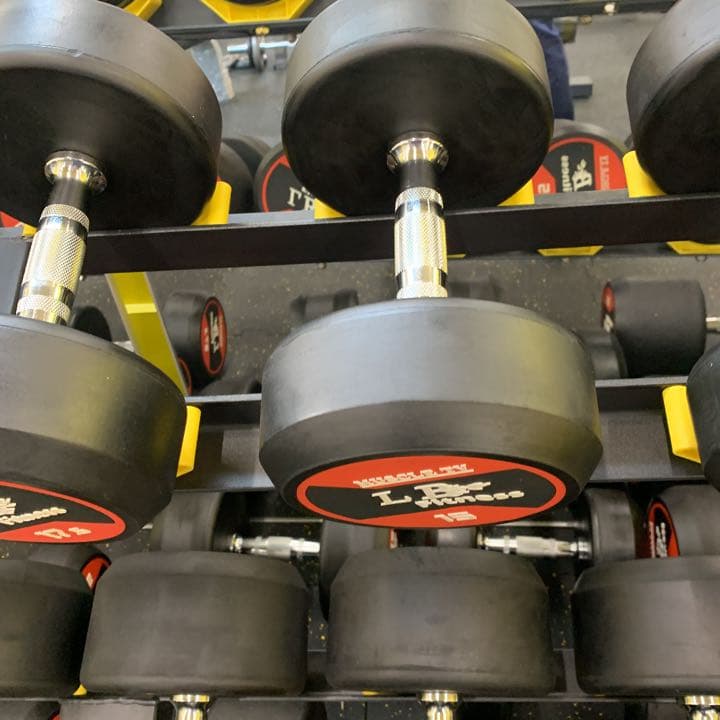 ラバーダンベル　22.5kg kg 25kg kg  27.5kg 各2個