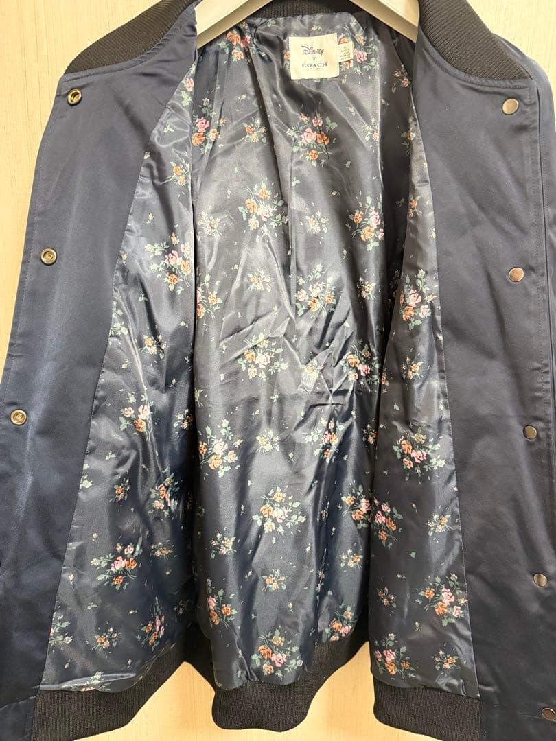 COACH × Disneyスタジャン/M/NVY/アニマル/89817