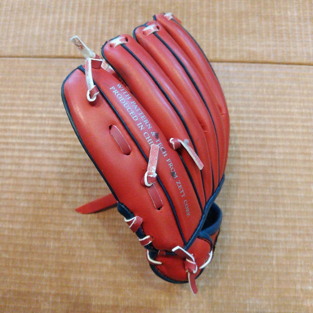 ETT プロモデルシリーズ 軟式グローブ レッド