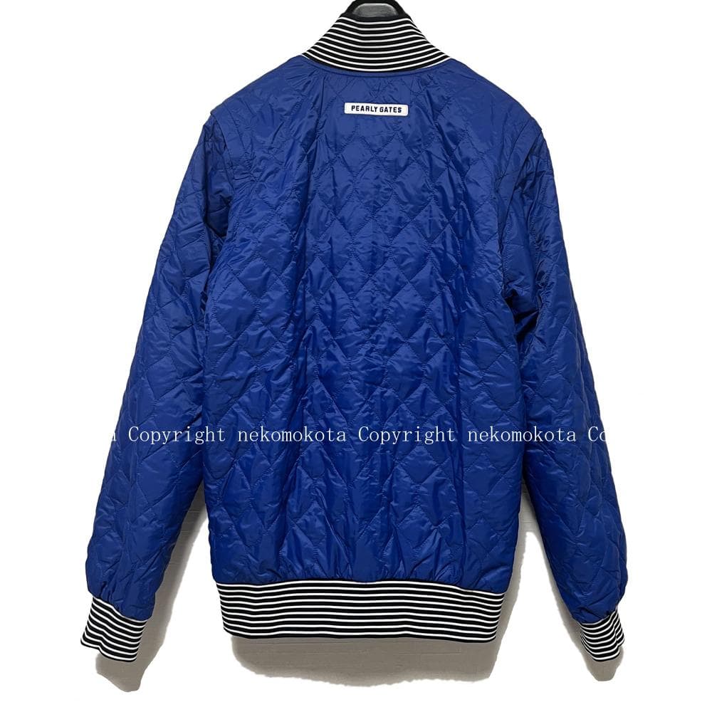 美品 パーリーゲイツ リバーシブル PERTEX 中綿 スニード ブルゾン 4