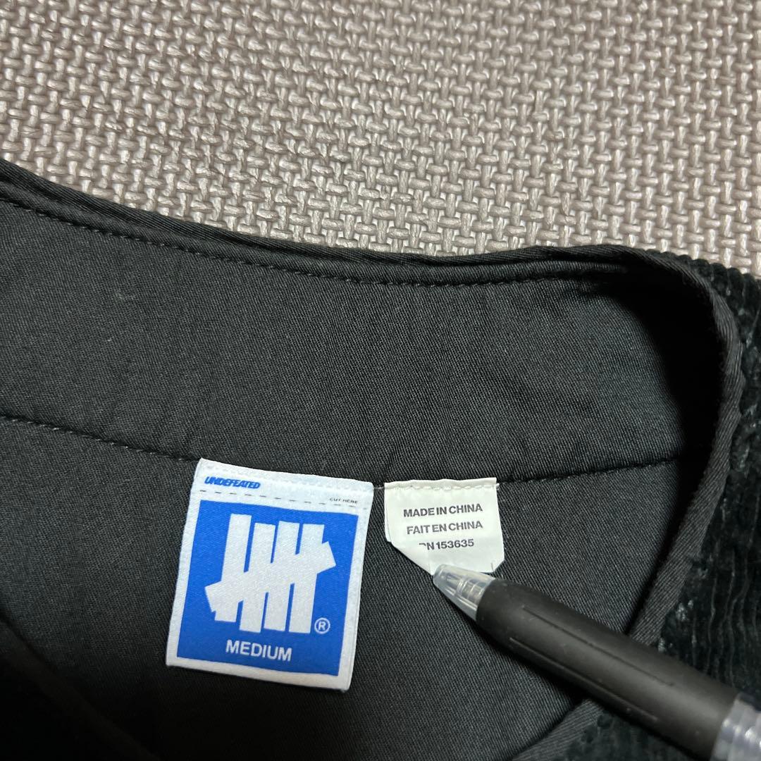 Undefeated コーデュロイベースボールジャケット M ブラック