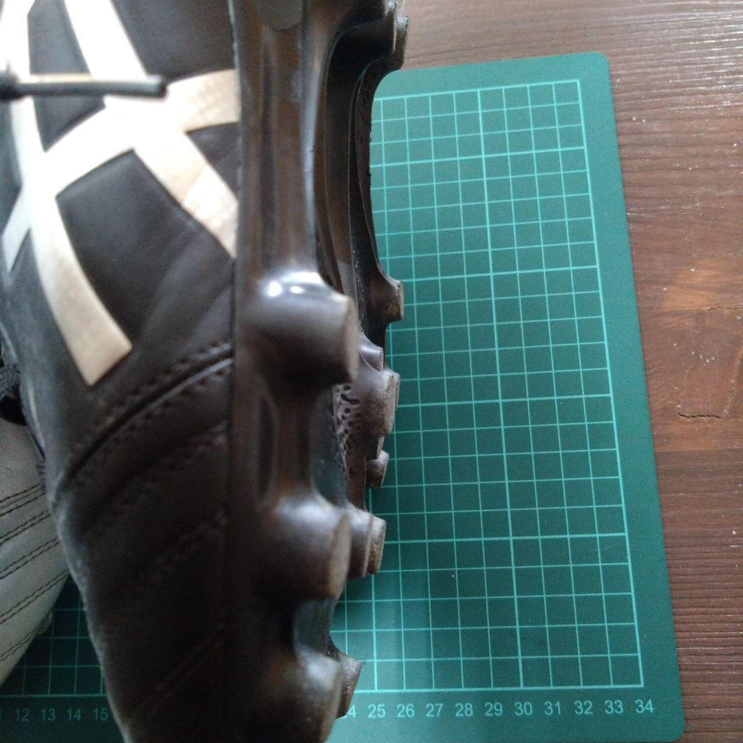 ASICS サッカーシューズ 25cm ホワイト/ブラック　ＤＳライト