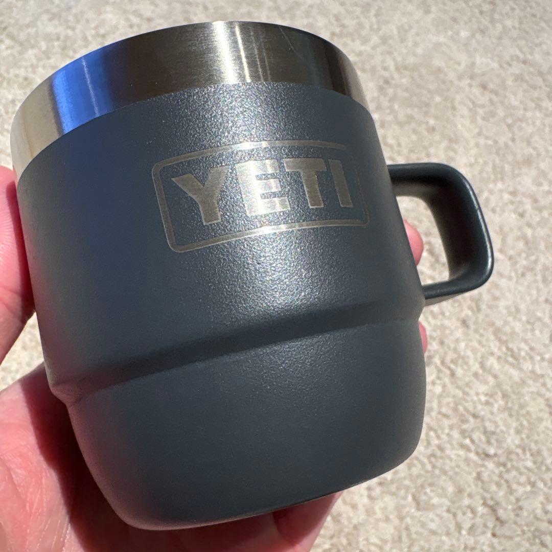 YETI ダークグレー スタッキング マグカップ 6oz 180ml ペア