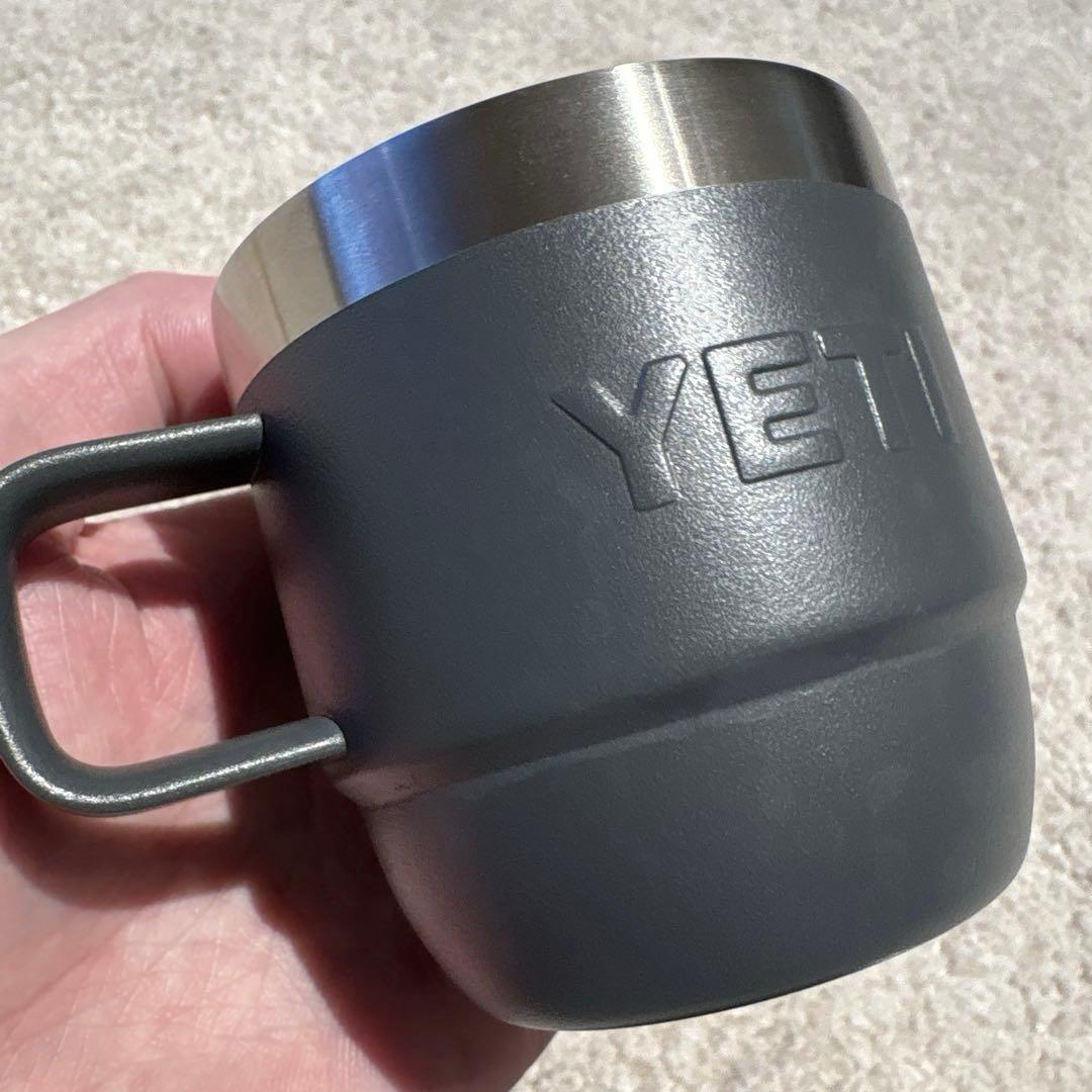 YETI ダークグレー スタッキング マグカップ 6oz 180ml ペア
