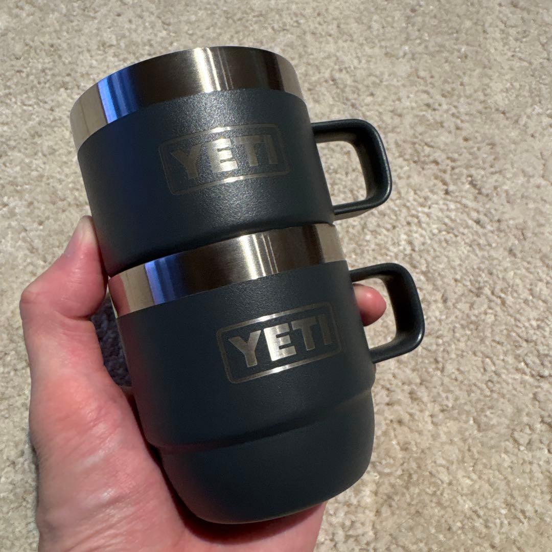 YETI ダークグレー スタッキング マグカップ 6oz 180ml ペア