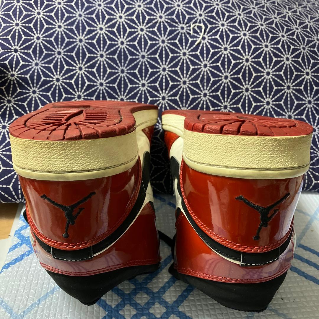 Air Jordan バスケットボールシューズ 赤/クリーム ハイカット