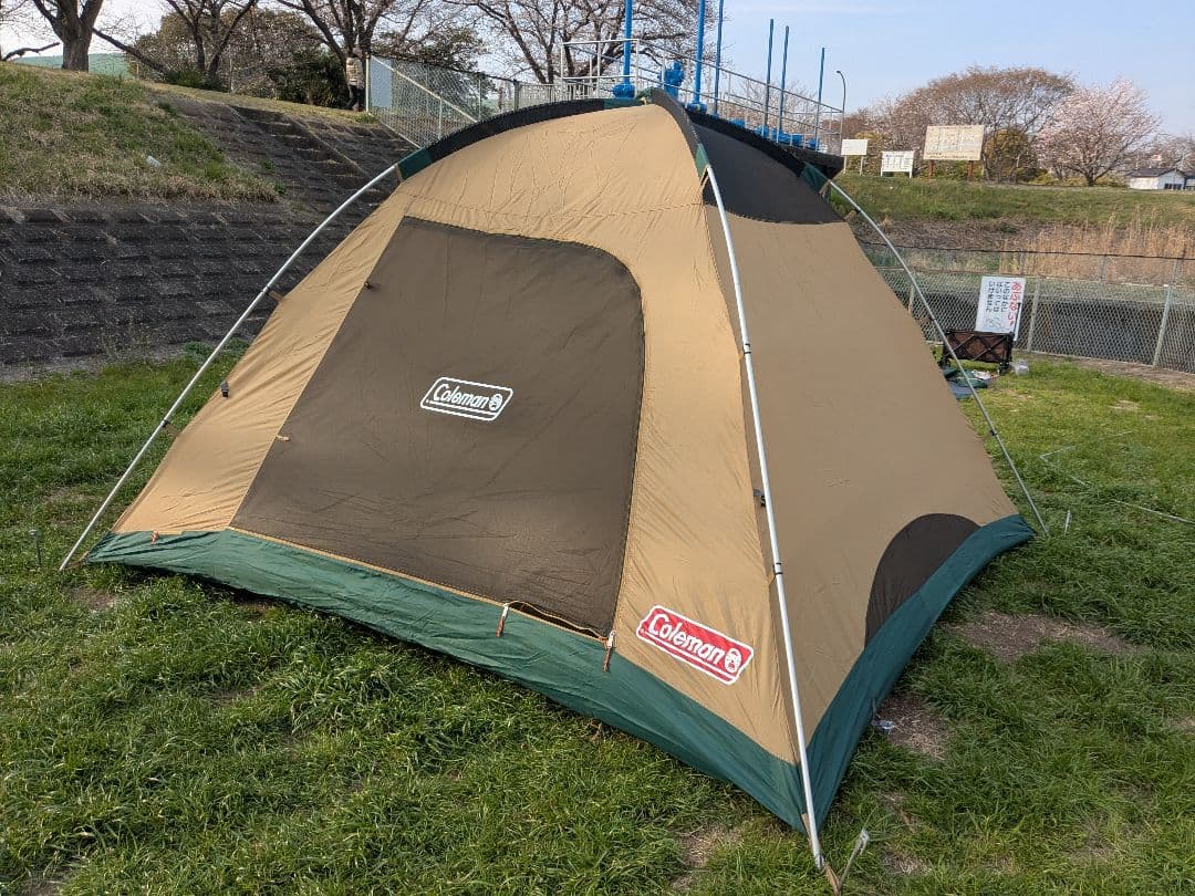 コールマン　タフワイドドームⅣ/300　グランドシート付き　キャンプテント