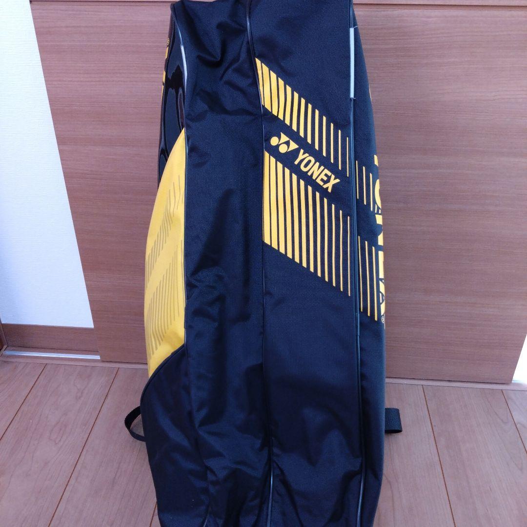YONEX バドミントン・テニス用バッグ 黒/黄
