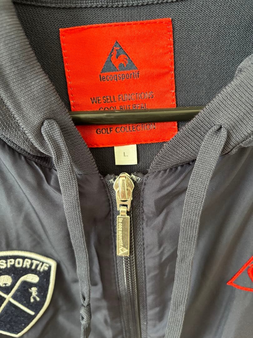 le coq sportif ゴルフコレクション ジャケット L ネイビー