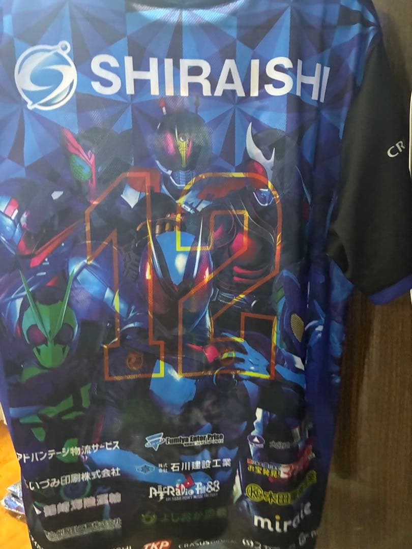 TRINITA サッカーシャツ 5枚セット 仮面ライダーコラボ　 別売り可