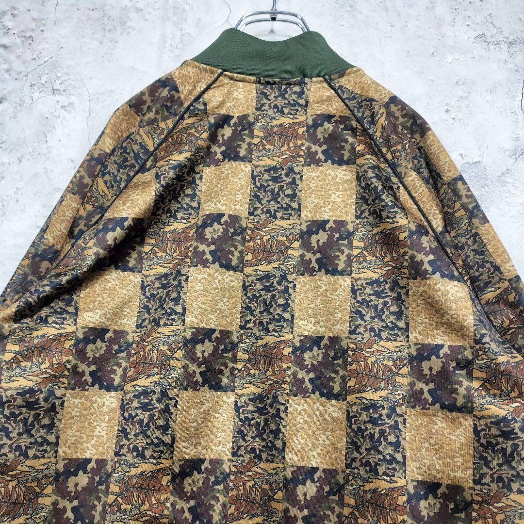 ★人気　アディダス　ジャージ　SST TT CHECKER ブラウン　L